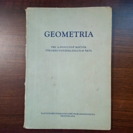 Geometria pre 11. ročník všeobecnovzdelávacích škôl