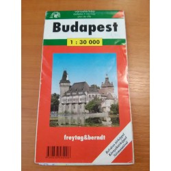 Mapa mesta Budapest