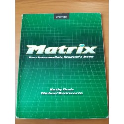 Matrix - pre-intermediate student's book