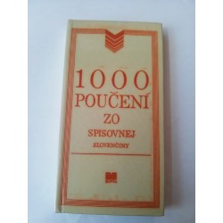 1000 poučení zo spisovnej slovenčiny
