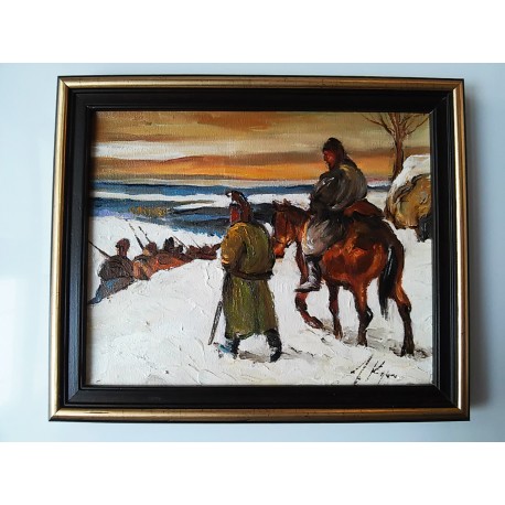 Obraz Vojnovým územím