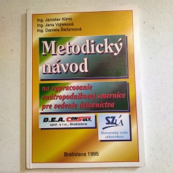 Metodický návod na vypracovanie vnútropodnikovej smernice pre vedenie účtovníctva