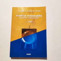 Prehľad matematiky 1.