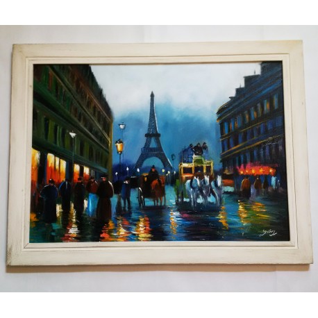 Obraz Nočná promenáda