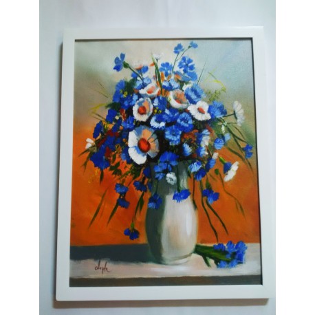 Obraz Nevädze a margarétky