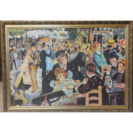 Olejomaľba Na bále 110 x 78 cm