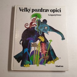 Veľký pozdrav opici